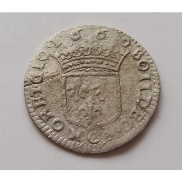 France Louis XIV 1660 1,346 g silver