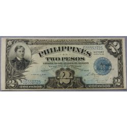 Philippines 2 Pesos 1944 F+