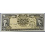 Philippines 20 Pesos 1949 UNC