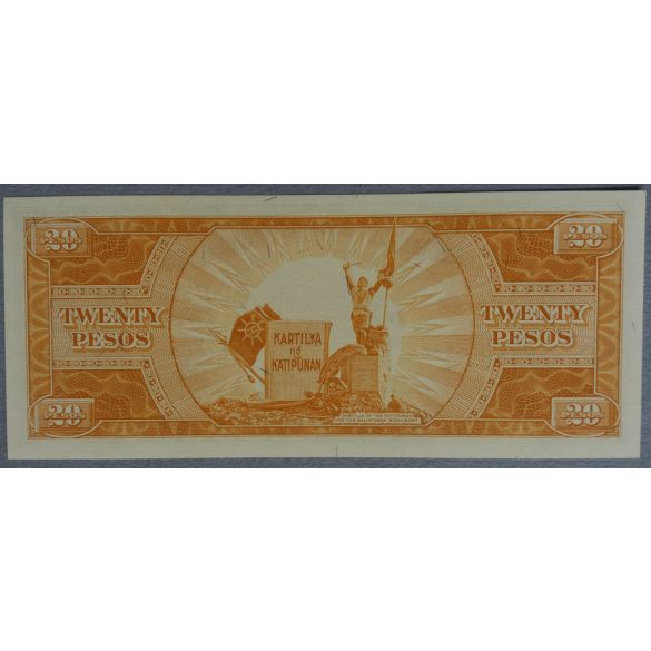 Philippines 20 Pesos 1949 UNC