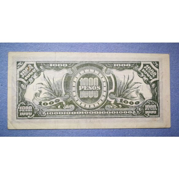 Philippines Japanese Government 1000 Pesos 1944 VF-