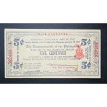 Philippines 5 Centavos 1942 aUNC+