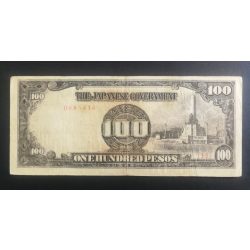 Philippines Japanese Government 100 Pesos 1944 F