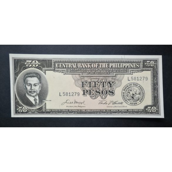 Philippines 50 Pesos 1949 UNC