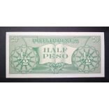 Philippines 50 Centavos 1/2 Pesos 1949 aUNC+