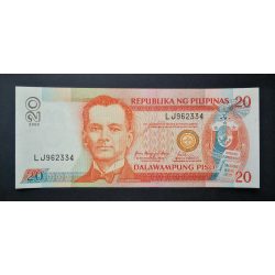 Fülöp-szigetek 20 Pesos 2009 UNC