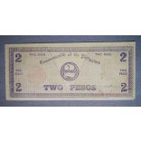 Philippines 2 Pesos 1942 XF+