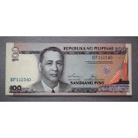Philippines 100 Piso 1994 Unc