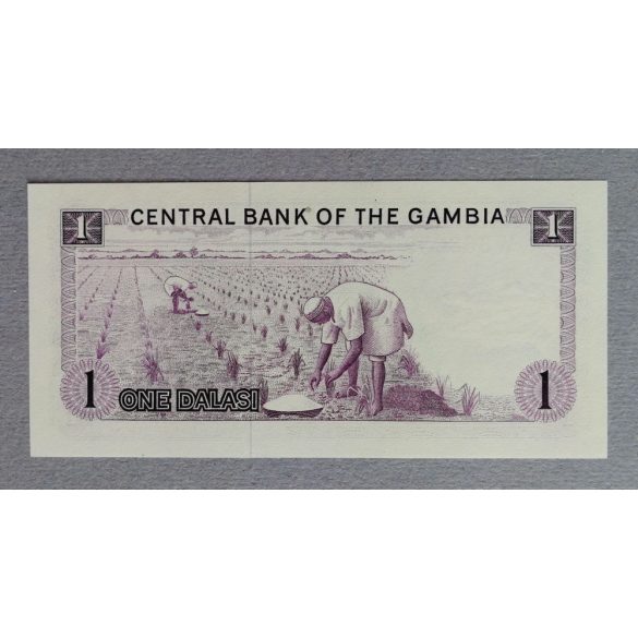 Gambia 1 Dalasis 1971 UNC