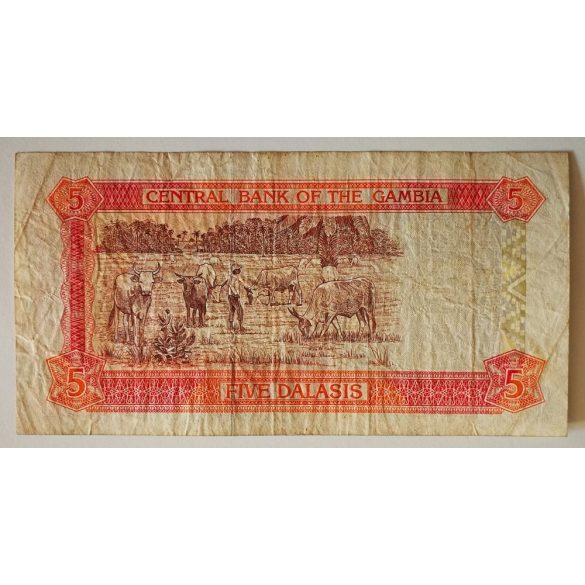 Gambia 5 Dalasis 1996 VG