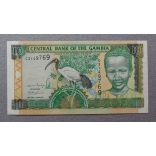 Gambia 10 Dalasis 2001 UNC