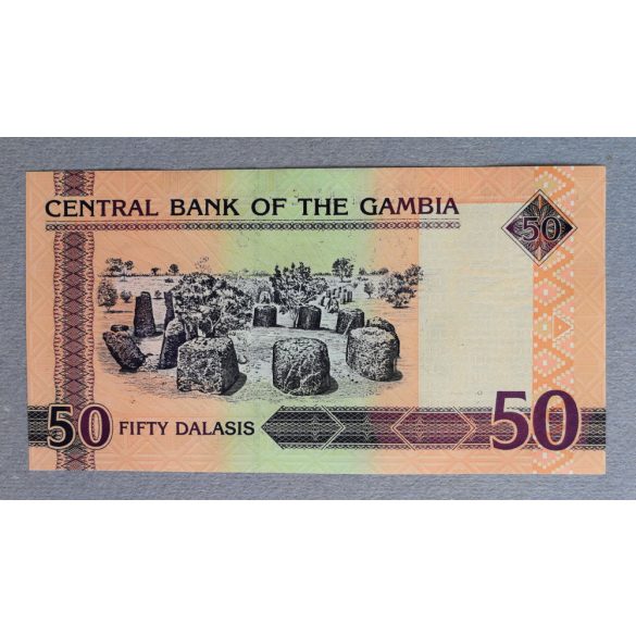 Gambia 50 Dalasis 2006 UNC