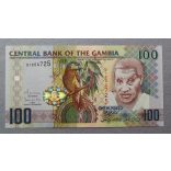 Gambia 100 Dalasis 2010 UNC