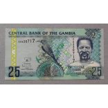 Gambia 25 Dalasis 2013 UNC
