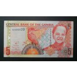 Gambia 5 Dalasis 2013 Unc