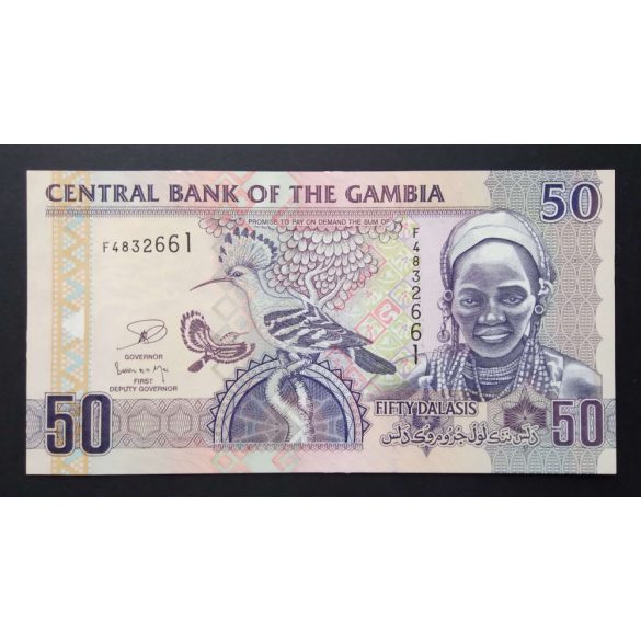 Gambia 50 Dalasis 2013 Unc 