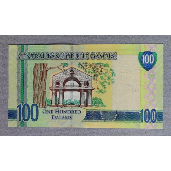 Gambia 100 Dalasis 2015 UNC