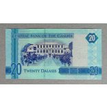 Gambia 20 Dalasis 2015 UNC