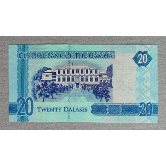 Gambia 20 Dalasis 2015 UNC