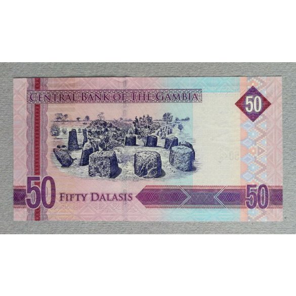 Gambia 50 Dalasis 2015 UNC