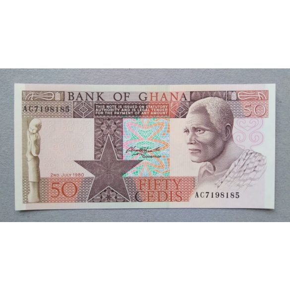 Ghána 50 Cedis 1980 UNC