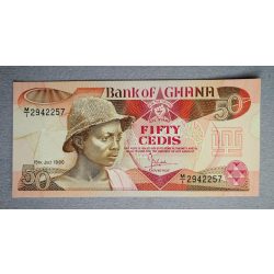 Ghána 50 Cedis 1986 Unc