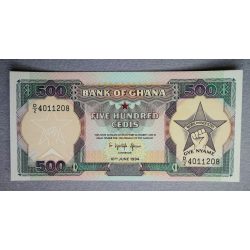 Ghána 500 Cedis 1994 Unc