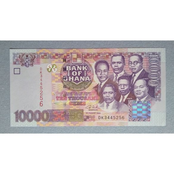 Ghána 10000 Cedis 2003 UNC-