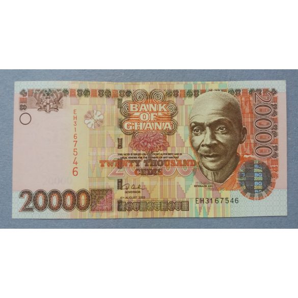 Ghana 20000 Cedis 2003 aUNC+