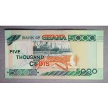 Ghána 5000 Cedis 2003 UNC-