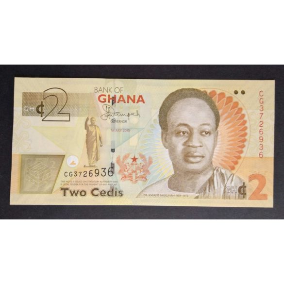 Ghana 2 Cedis 2015 UNC 