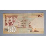 Ghana 50 Cedis 2016 UNC