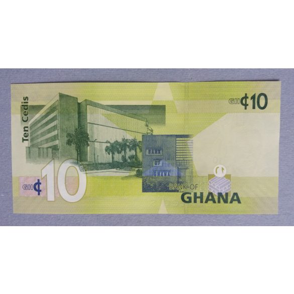Ghana 10 Cedis 2017 UNC