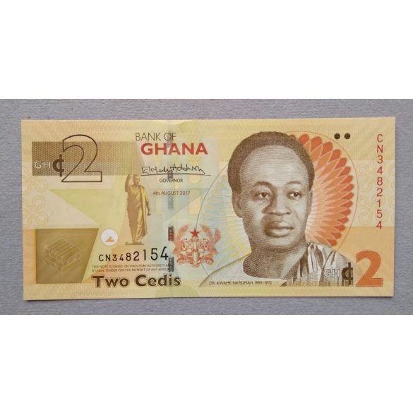 Ghana 2 Cedis 2017 UNC