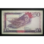 Gibraltar 50 Pounds 1986 UNC