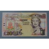 Gibraltar 20 Pounds 2004 UNC