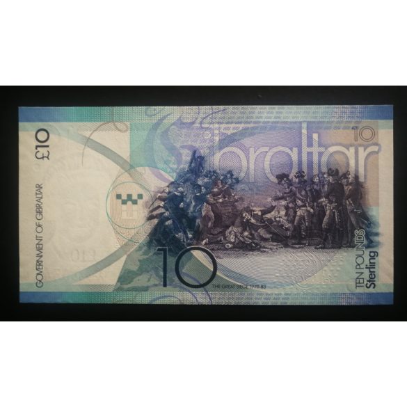 Gibraltar 10 Pound Sterling 2010 Unc