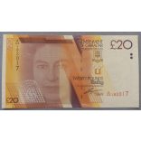 Gibraltar 20 pounds 2011 UNC