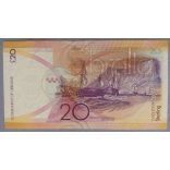 Gibraltar 20 pounds 2011 UNC