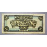 Greece 500 Drahma 1932 F+