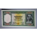 Greece 1000 Drahma 1939 XF+