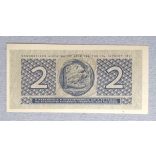 Greece 2 Drachma 1941 Unc-