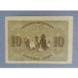 Greece 10 Drachmai 1944 aUNC