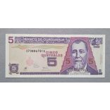 Guatemala 5 Quetzales 1998 UNC