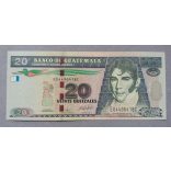 Guatemala 20 Quetzales 2008 UNC