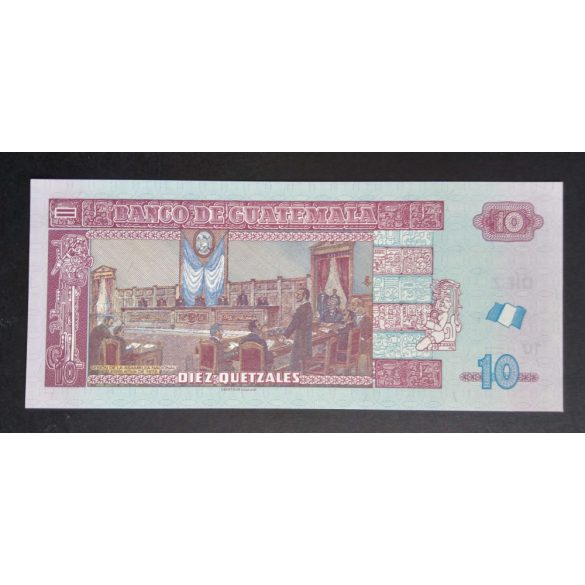 Guatemala 10 Quetzales 2015 UNC