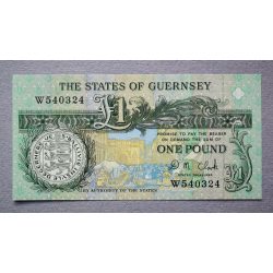 Guernsey 1 Pounds 1991 aUNC