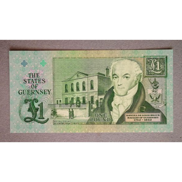 Guernsey 1 Pounds 1991 aUNC