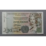Guernsey 50 Pounds 1996 UNC
