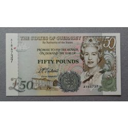 Guernsey 50 Pounds 1996 UNC